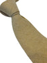 honey gold yellow wool tie  with a herringbone design